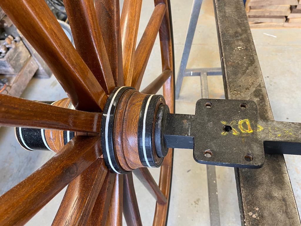 RUOTE IN LEGNO PREGIATO