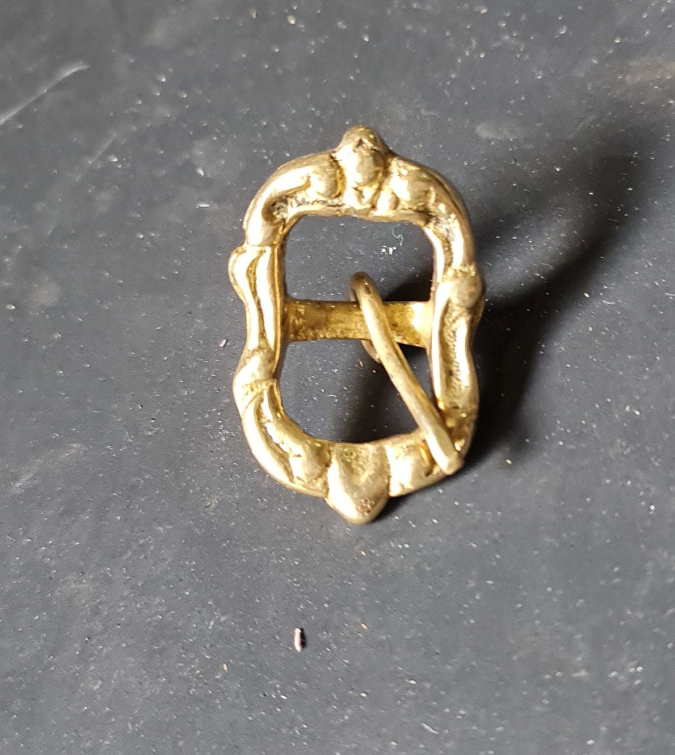 FIBBIA PORTOGHESE OVALE DOPPIA