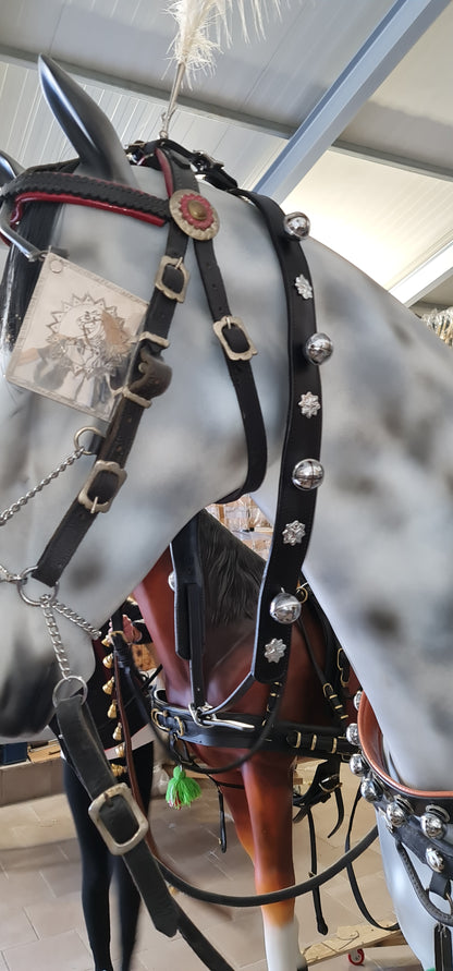 COLLARE CON CAMPANE E ORNAMENTI