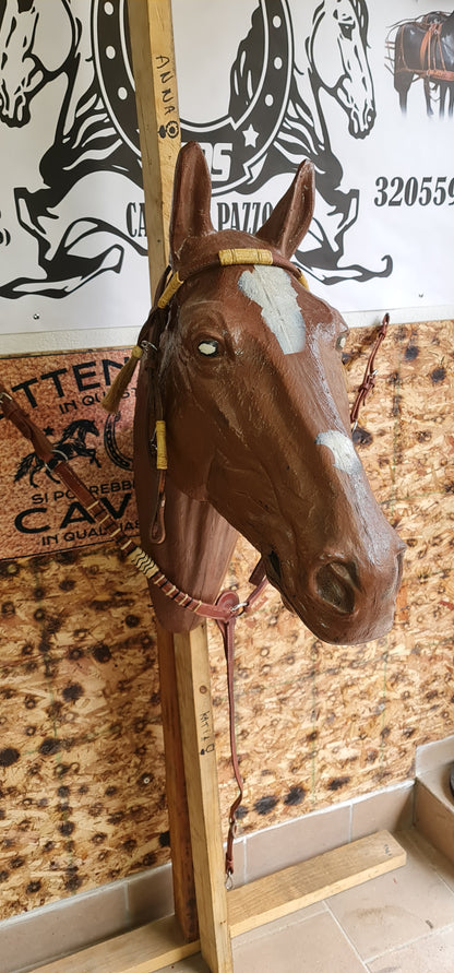 SET , FINIMENTI TESTIERA REDINI PETTORALE WESTERN