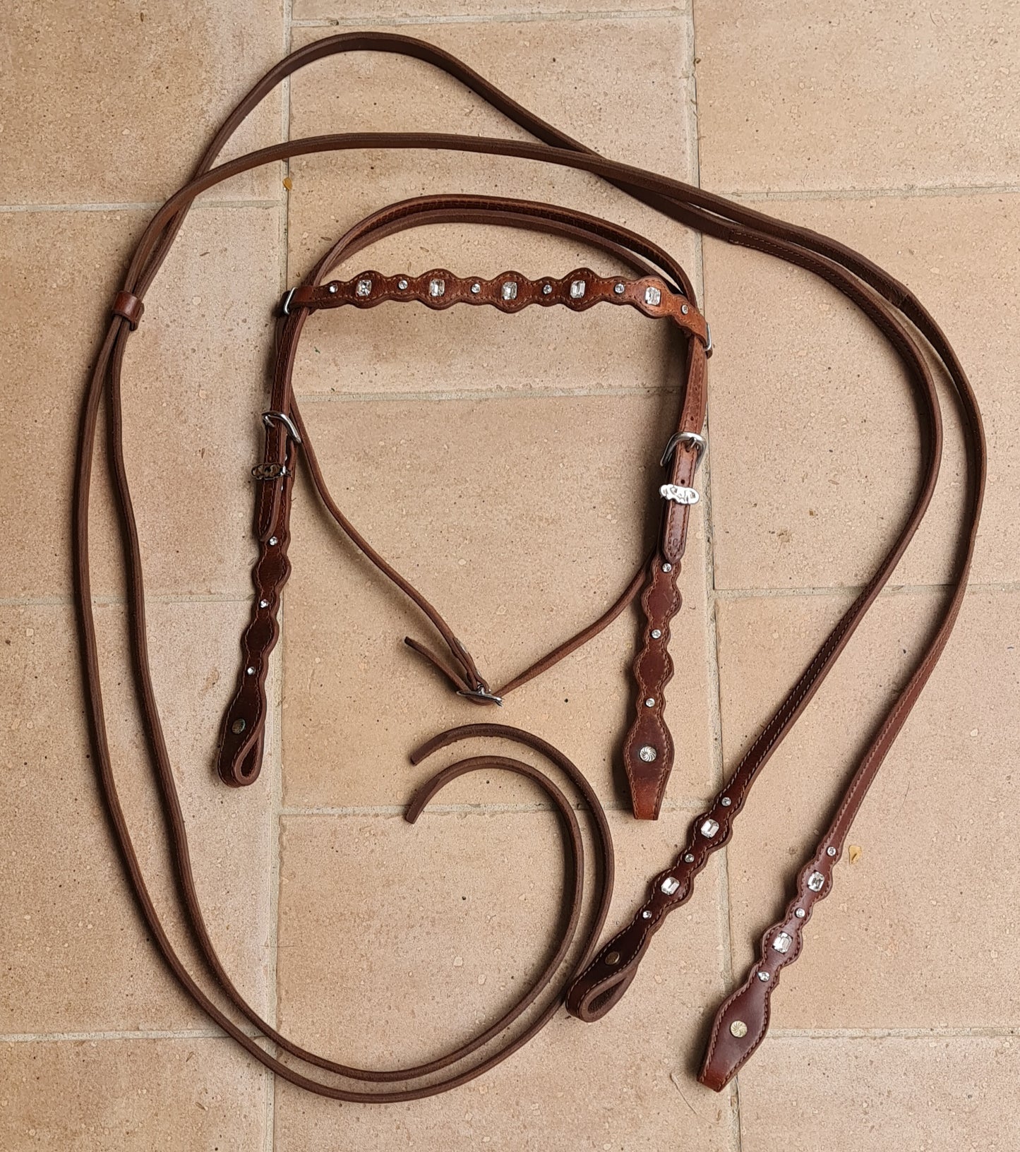 TESTIERA REDINI WESTERN