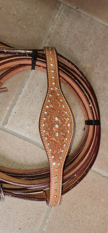 TESTIERA REDINI WESTERN
