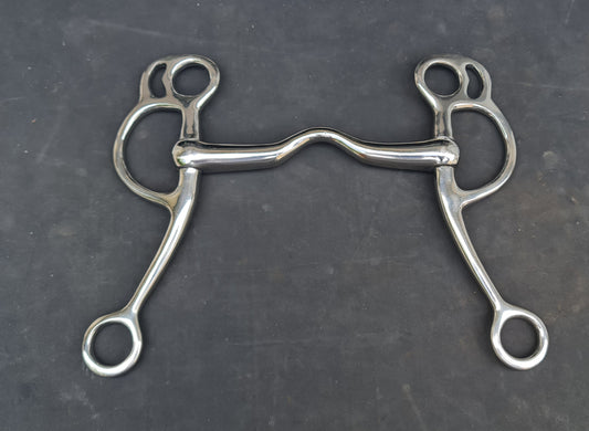 IMBOCCATURA WESTERN COLLO OCA IN ACCIAIO INOX PIENA VARIE MISURE DISPONIBILE