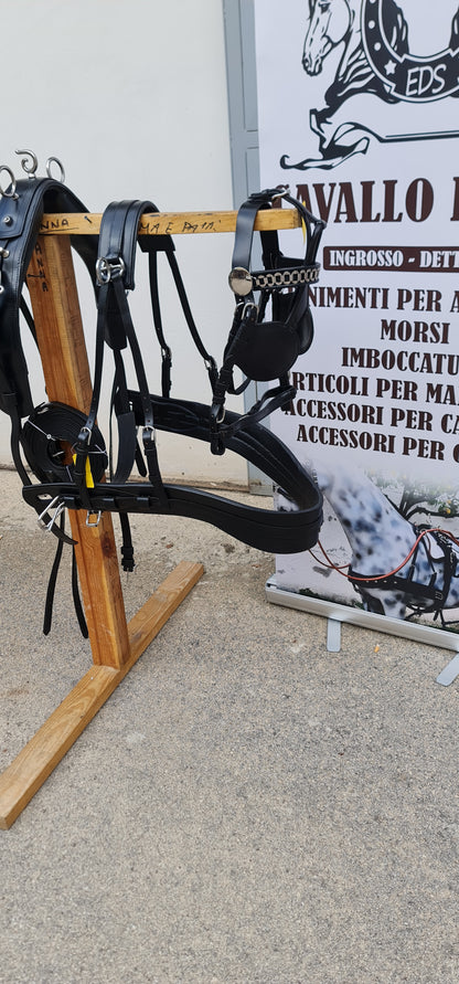 FINIMENTO COMPLETO SINGOLO IM CUOIO NERO O MARRONE