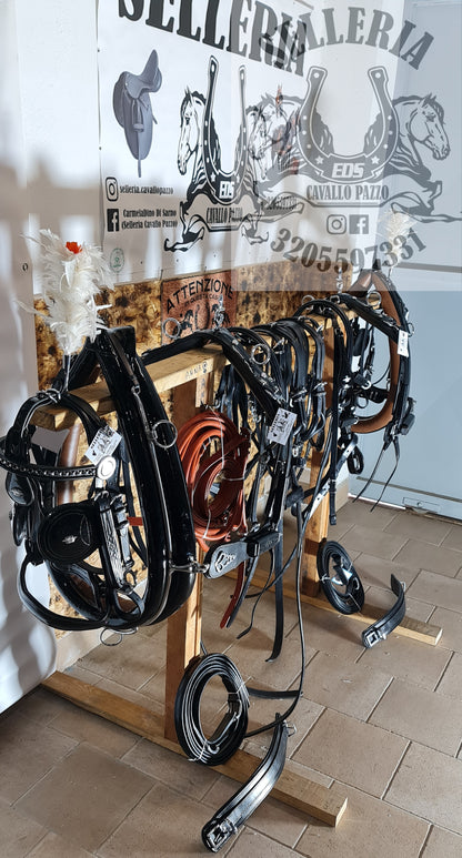 FINIMENTO PARIGLIA NERO LUCIDO/ ACCESSORI OTTONE RITAGLIATI