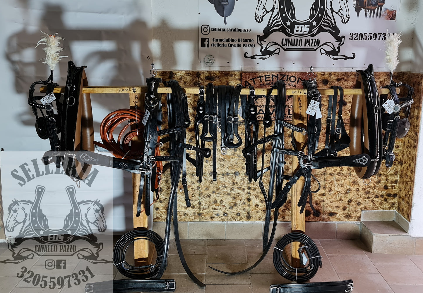 FINIMENTO PARIGLIA NERO LUCIDO BOX IN CUOIO INCISO/ CROMATI
