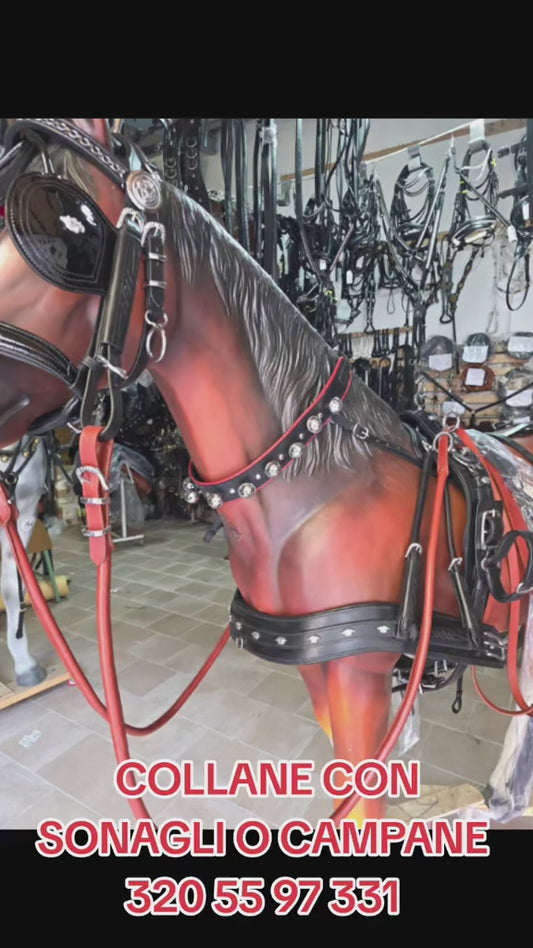 Collane con sonagli per attacco o per sella