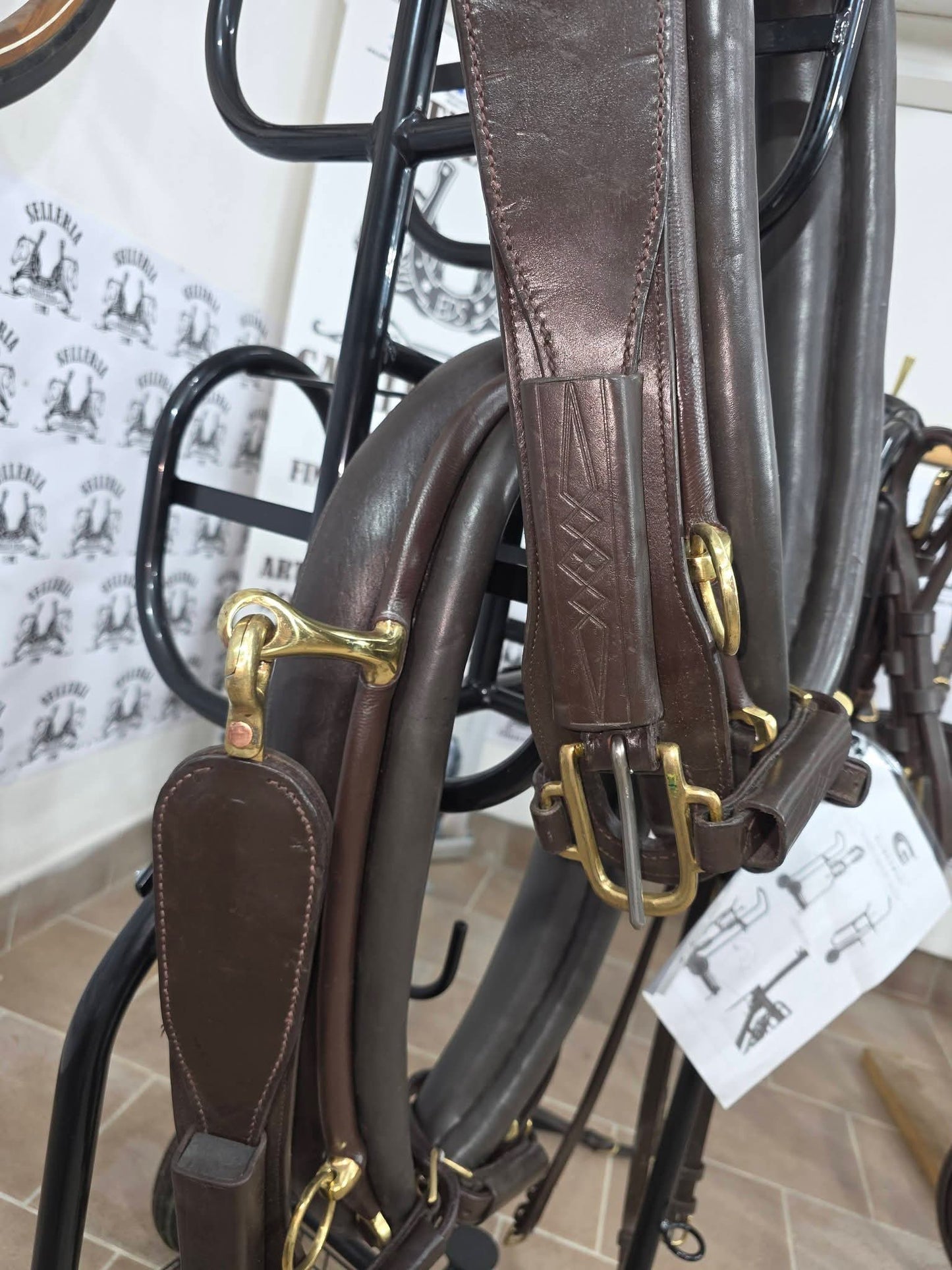 FINIMENTO PARIGLIA MARRONE TESTA DI MORO /OTTONE