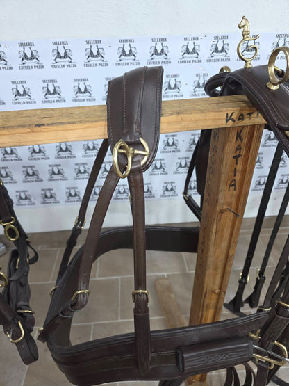 FINIMENTO PARIGLIA MARRONE TESTA DI MORO /OTTONE