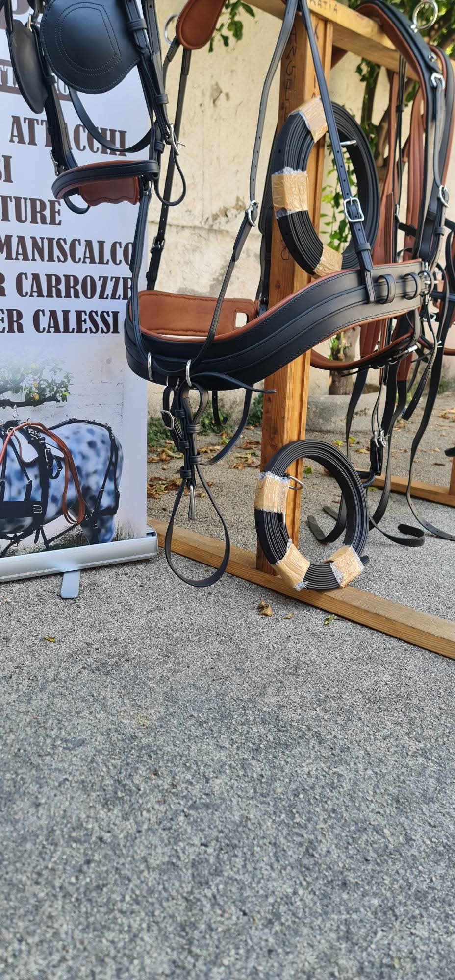 FINIMENTO PARIGLIA E QUADRIGA IN BICOLORE