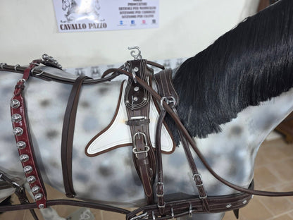 FINIMENTO COMPLETO SINGOLO IN MARRONE LUCIDO