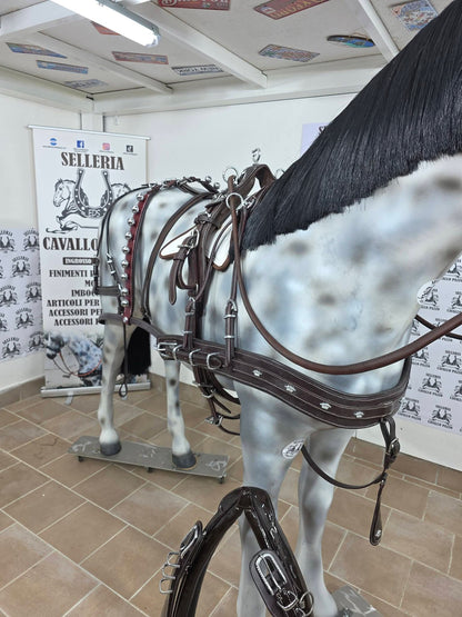 FINIMENTO COMPLETO SINGOLO IN MARRONE LUCIDO