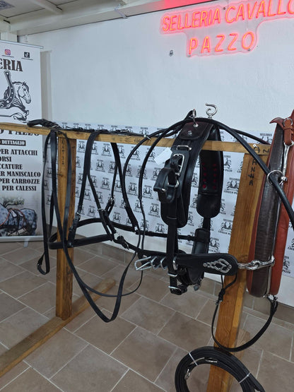 FINIMENTO SINGOLO CON COLLARE PELLE COCCODRILLO