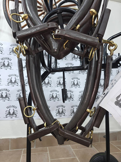 FINIMENTO PARIGLIA MARRONE TESTA DI MORO /OTTONE