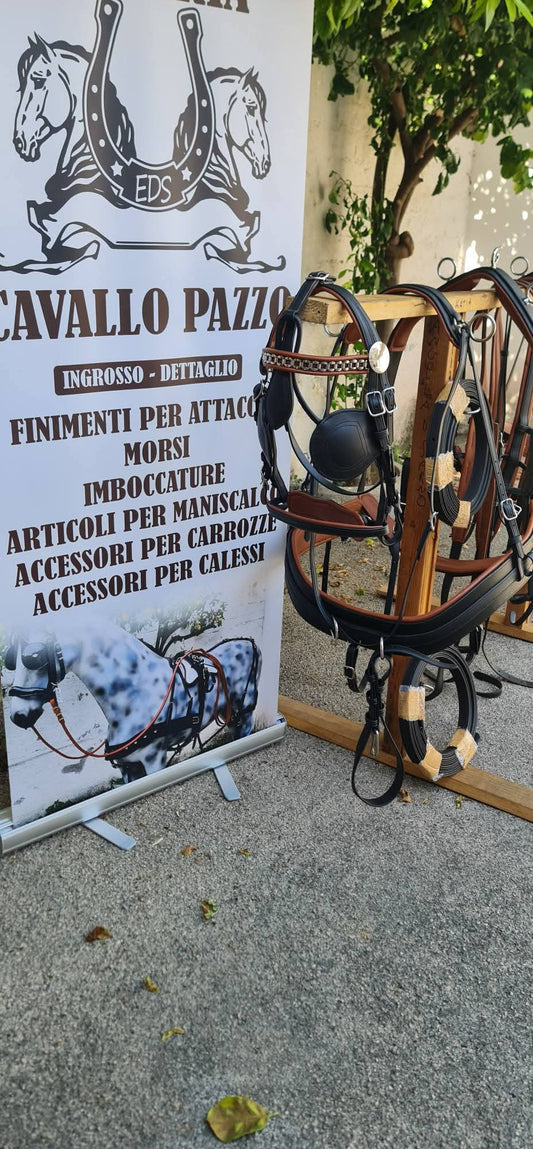 FINIMENTO PARIGLIA E QUADRIGA IN BICOLORE