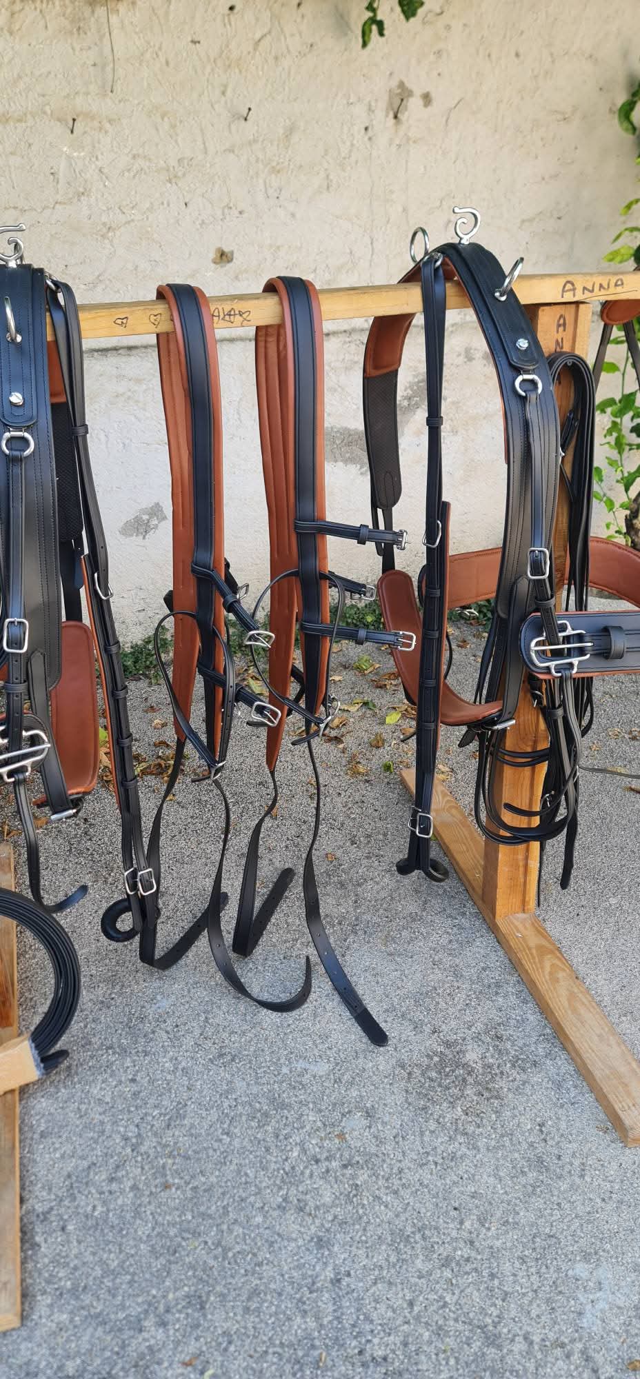 FINIMENTO PARIGLIA E QUADRIGA IN BICOLORE