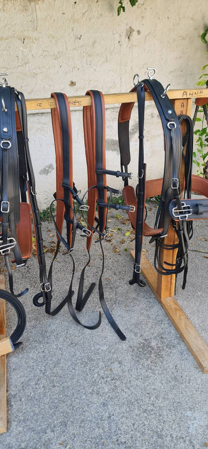 FINIMENTO PARIGLIA E QUADRIGA IN BICOLORE