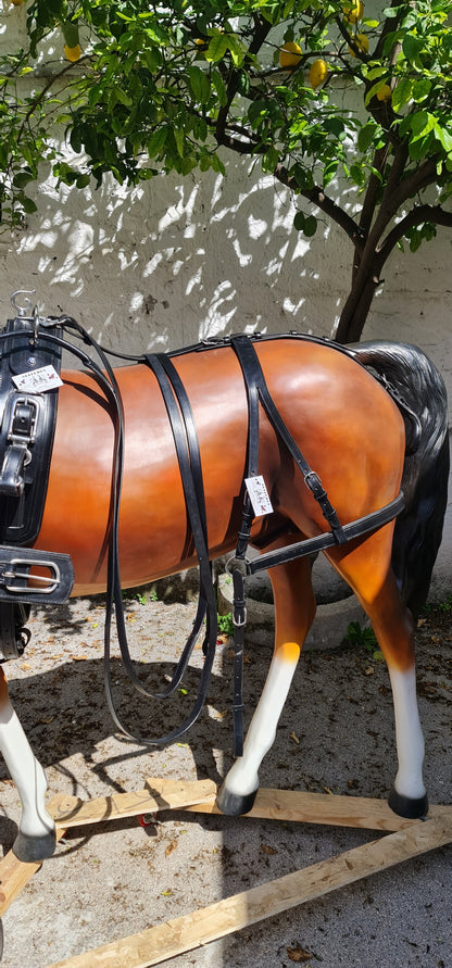 FINIMENTO SINGOLO CON COLLARE PELLE COCCODRILLO