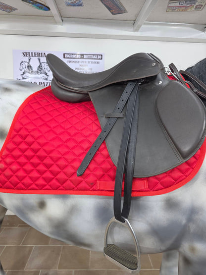Sella inglese marrone completa o senza accessori