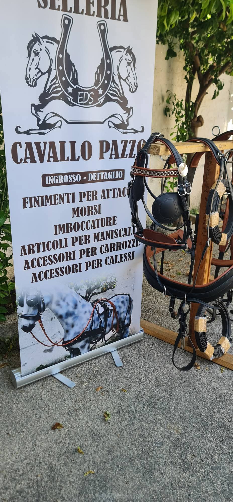FINIMENTO PARIGLIA E QUADRIGA IN BICOLORE