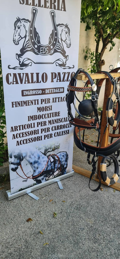 FINIMENTO PARIGLIA E QUADRIGA IN BICOLORE