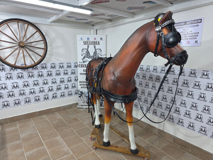 FINIMENTO SINGOLO IN CUOIO NERO O MARRONE