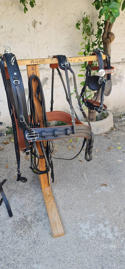 FINIMENTO PARIGLIA E QUADRIGA IN BICOLORE